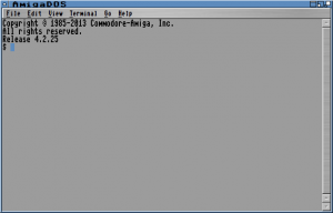 AmigaDOS Terminal