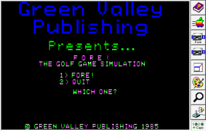 Fore! 1