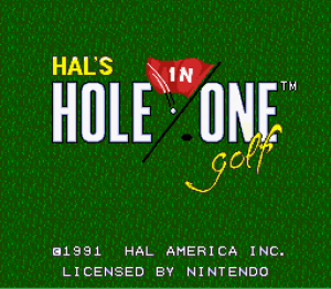 Hole in One Golf 01