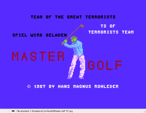 Master Golf TIT 01