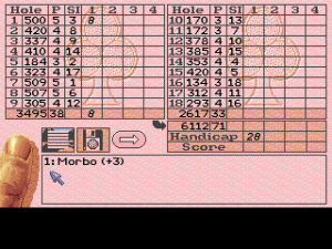 MicroProse Golf 16