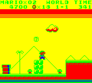 Super Marioland LSD colours
