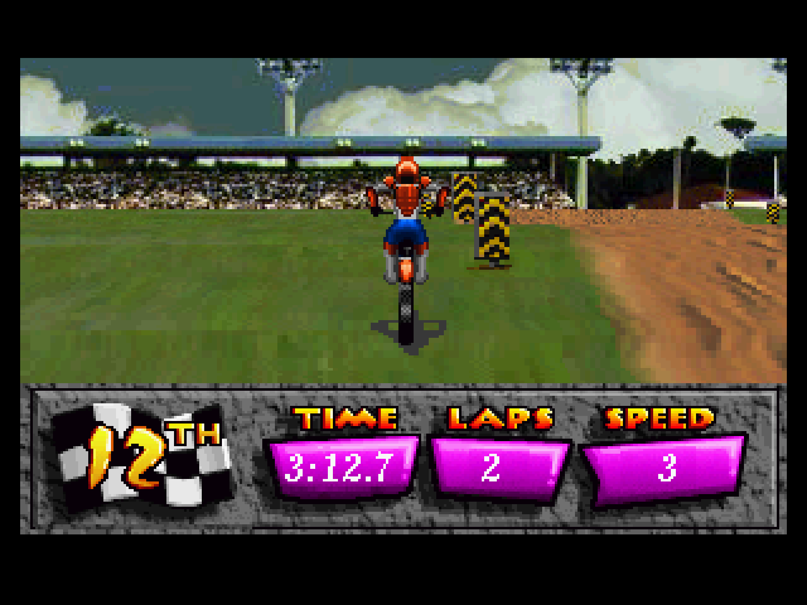 Jogo Motocross Sega 32x Original