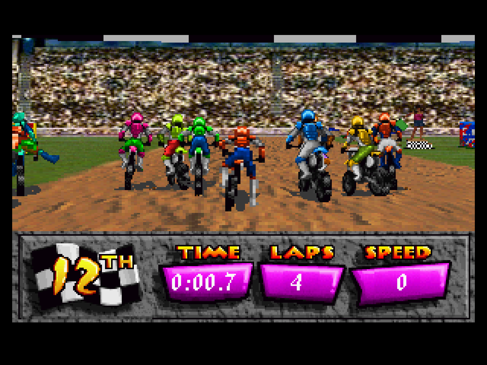 Moto Cross Original - Sega 32x - Sebo dos Games - 10 anos!