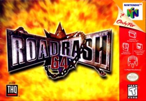 Road Rash 64 box