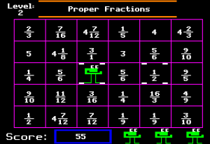 Fraction Munchers 11