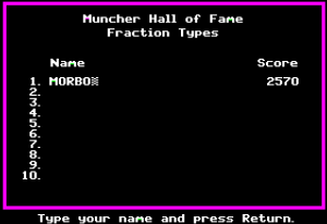 Fraction Munchers 21