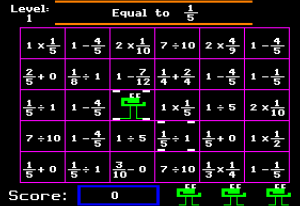 Fraction Munchers 24